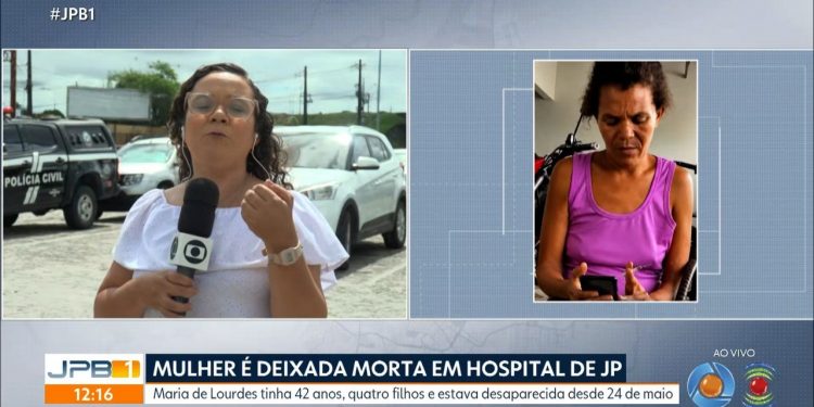 Mulher deixada morta em hospital de João Pessoa sofreu aneurisma e não tinha sinais de violência, diz laudo do IML