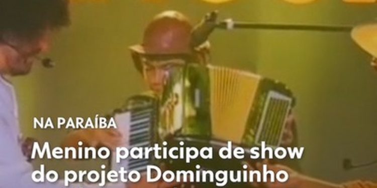 Menino toca com ‘Dominguinho’ no São João de Campina Grande após convite de João Gomes e viraliza: ‘Sonho realizado’