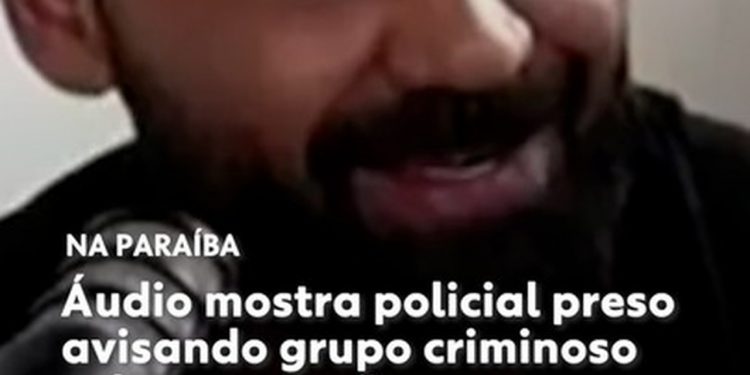 Áudios mostram policial preso por tráfico de drogas antecipando operações para grupo criminoso na PB