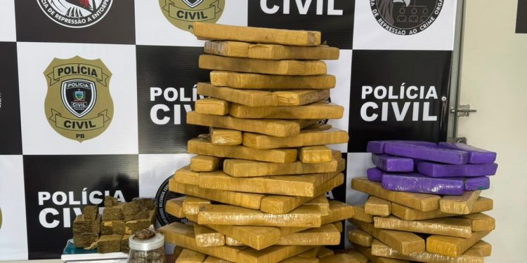 Polícia apreende quase 100 kg de drogas em apartamento em Campina Grande