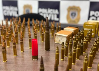 Polícia investiga depósito clandestino após apreensão de mais de 200 munições em João Pessoa